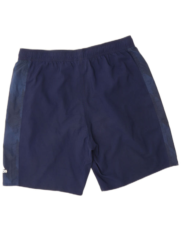 Adidas Mens FC Bayern Munchen Sport Shorts Large Navy Blue Colourblock