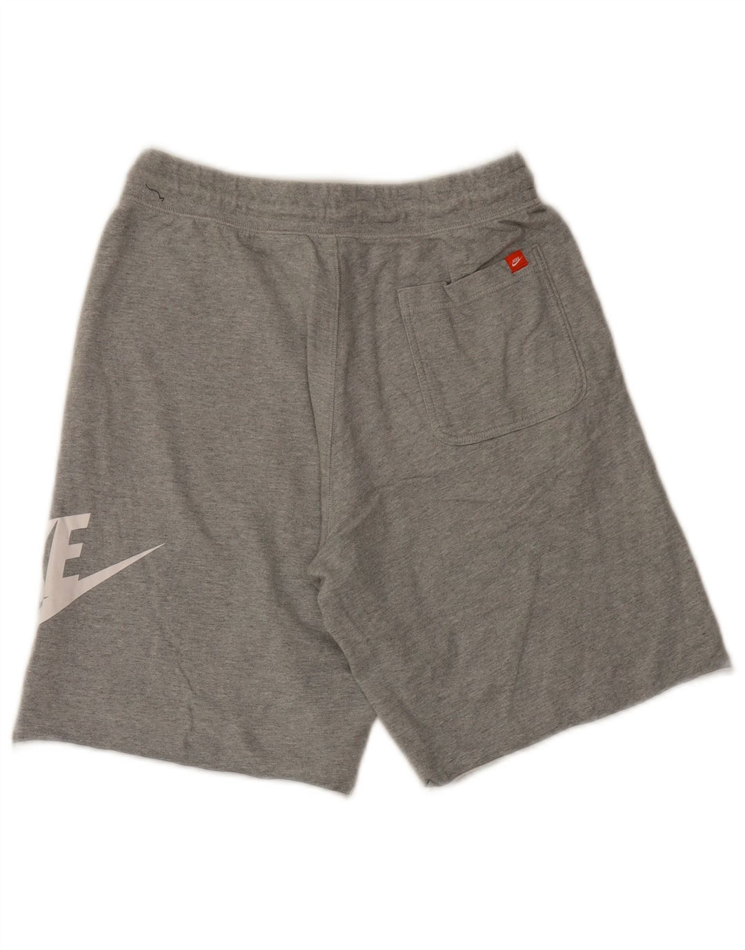 Nike Mens Graphic Sport Shorts Medium Grey Flecked Cotton