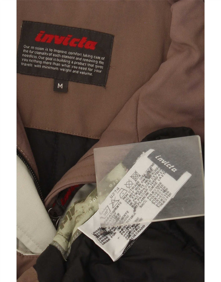 Invicta Womens Windbreaker Jacket UK 14 Medium Beige Polyester