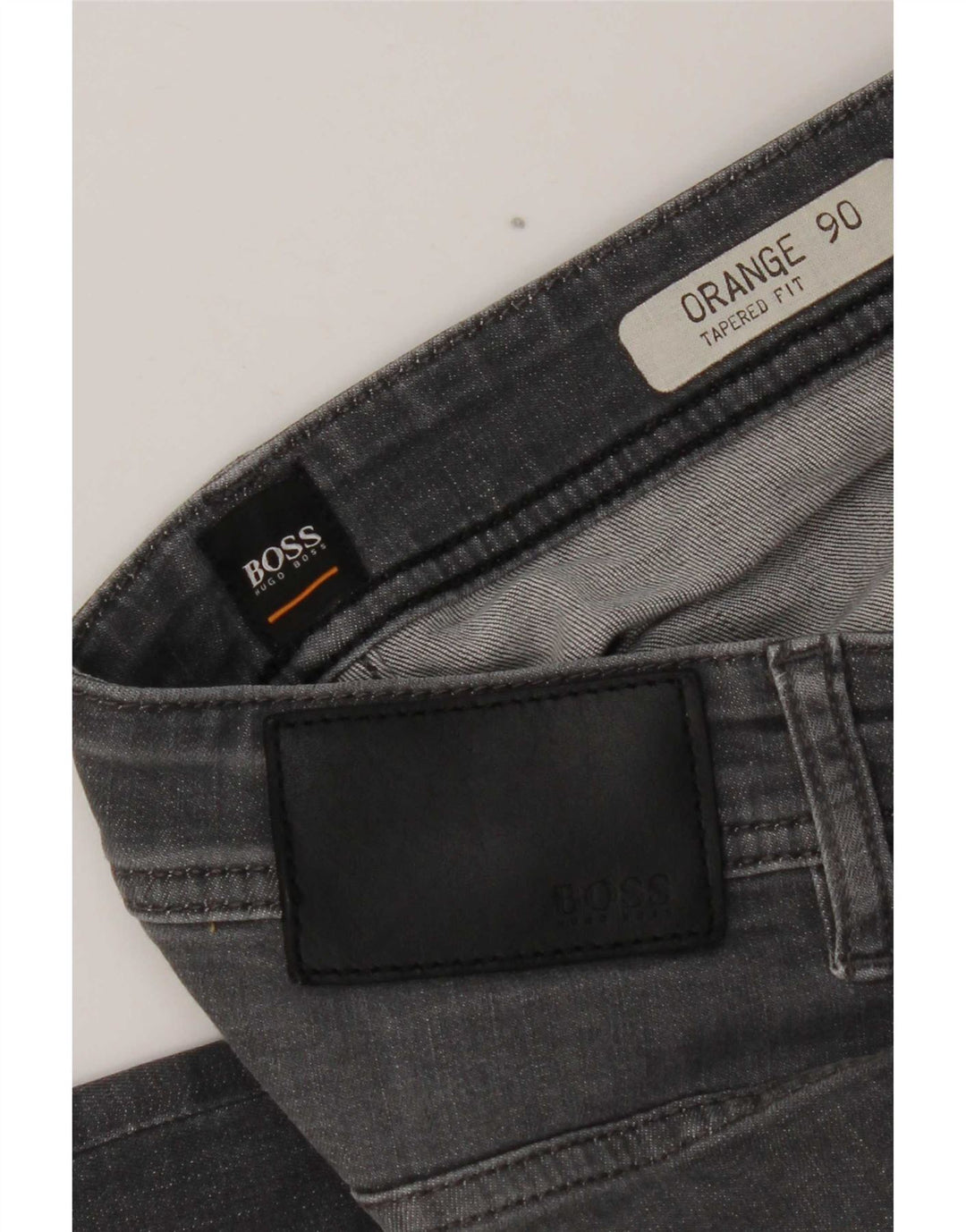 Hugo Boss Mens Tapered Jeans W32 L31 Grey