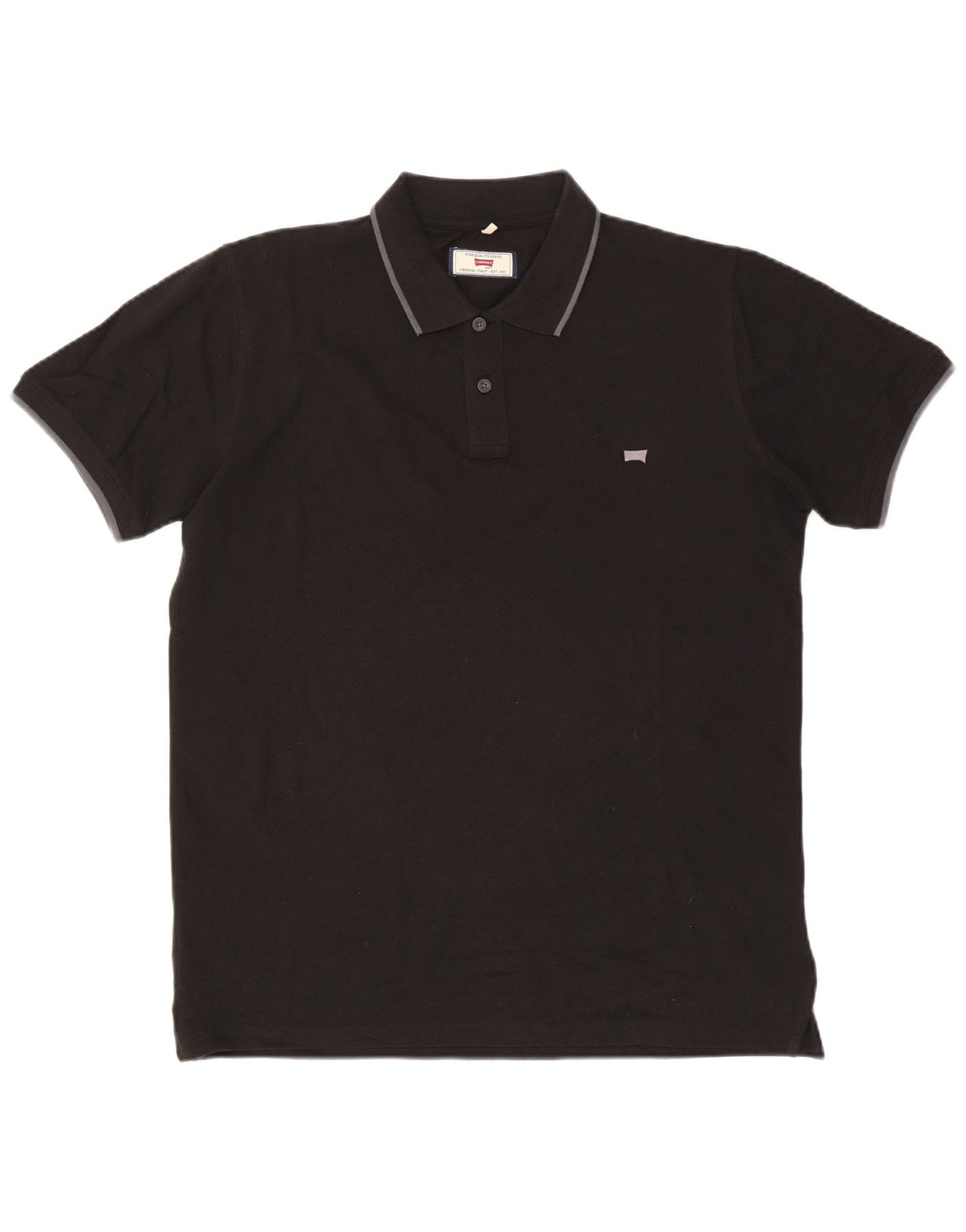 Carrera Mens Regular Polo Shirt XL Black Cotton