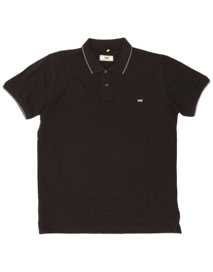 Carrera Mens Regular Polo Shirt XL Black Cotton