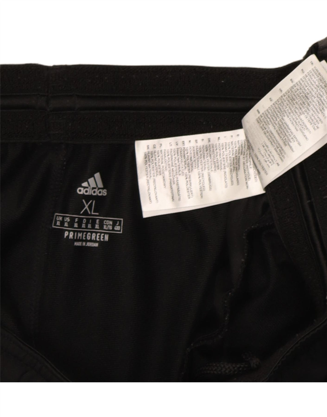 Adidas Mens Tracksuit Trousers XL Black Polyester