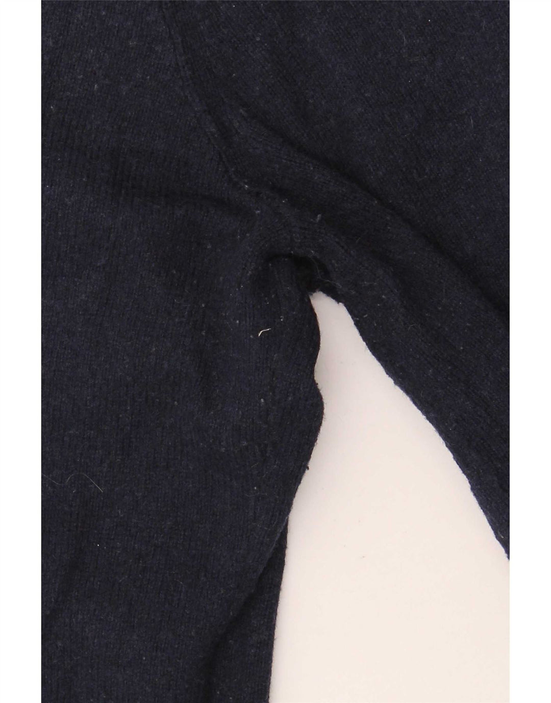 Gap Mens Crew Neck Jumper Sweater Large Navy Blue Merino Wool