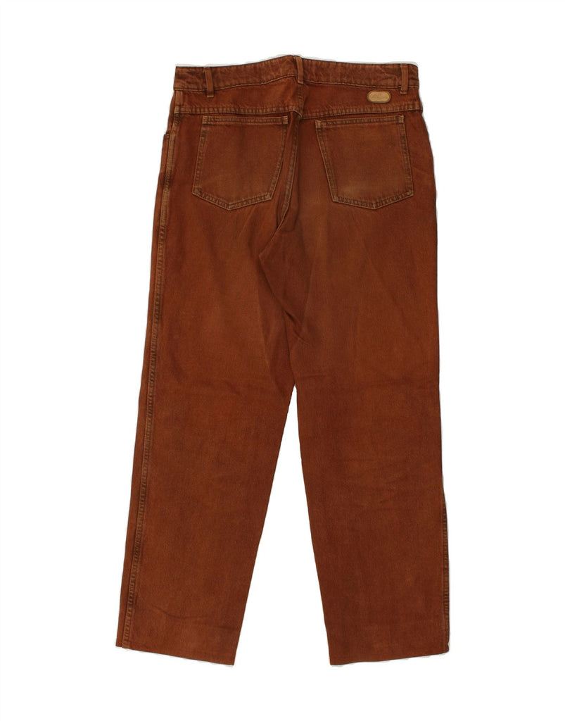 LES COPAINS Mens Straight Jeans IT 48 Medium W32 L29  Brown | Vintage Les Copains | Thrift | Second-Hand Les Copains | Used Clothing | Messina Hembry 