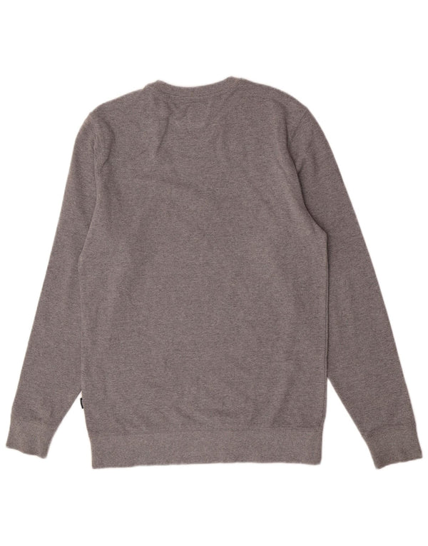 Vans Mens Graphic Sweatshirt Jumper Small Grey Cotton
