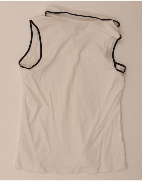 Lotto Womens Sleeveless Polo Shirt UK 18 XL White