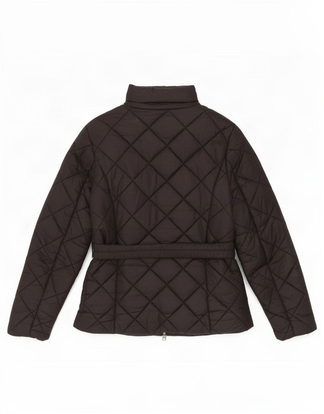 Guess Womens Quilted Jacket UK 12 Medium Black Polyamide