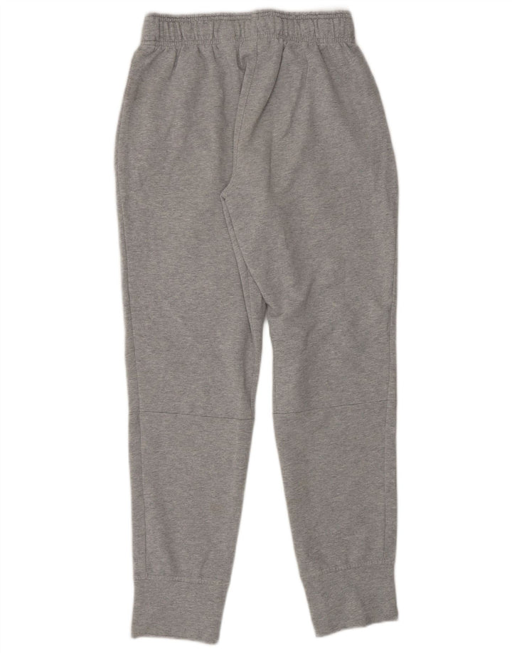 Reebok Mens Tracksuit Trousers Joggers Small  Grey Cotton