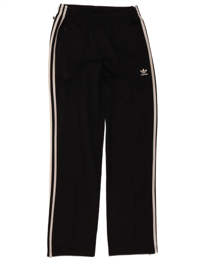 Adidas Womens Tracksuit Trousers UK 10 Small Black Polyester