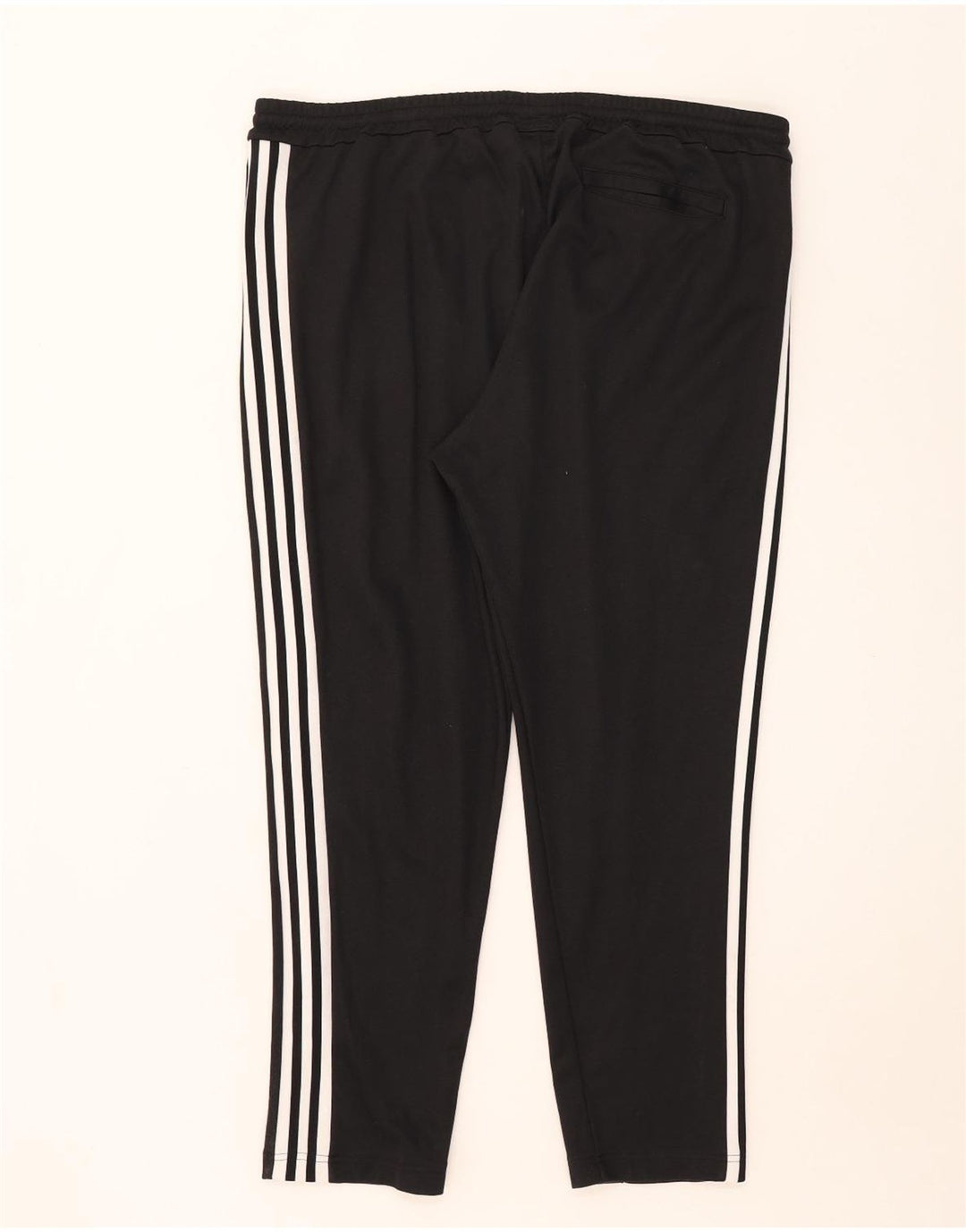 ADIDAS Mens Tracksuit Trousers 2XL  Black Cotton
