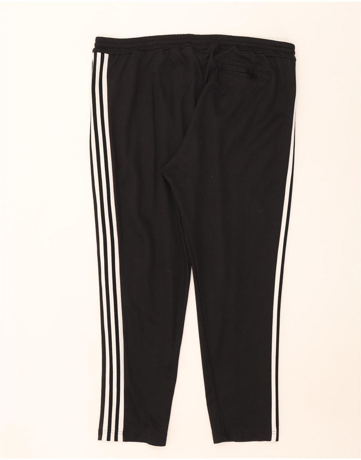 ADIDAS Mens Tracksuit Trousers 2XL  Black Cotton