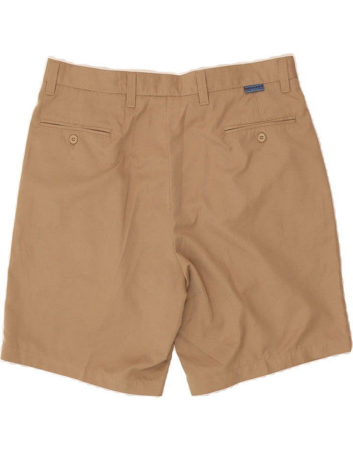 DOCKERS Mens Pegged Chino Shorts W36 Large  Brown Polyester Vintage Dockers and Second-Hand Dockers from Messina Hembry 