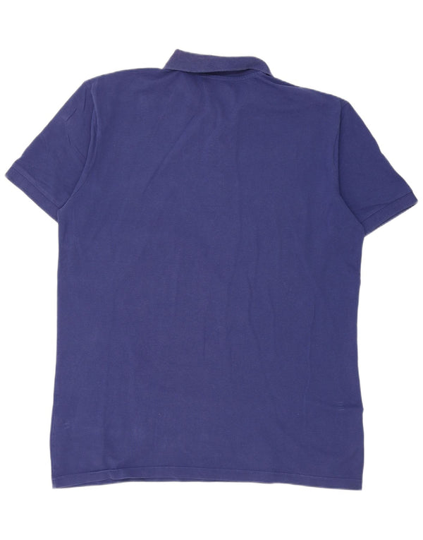 Kappa Mens Polo Shirt 2XL Blue Cotton