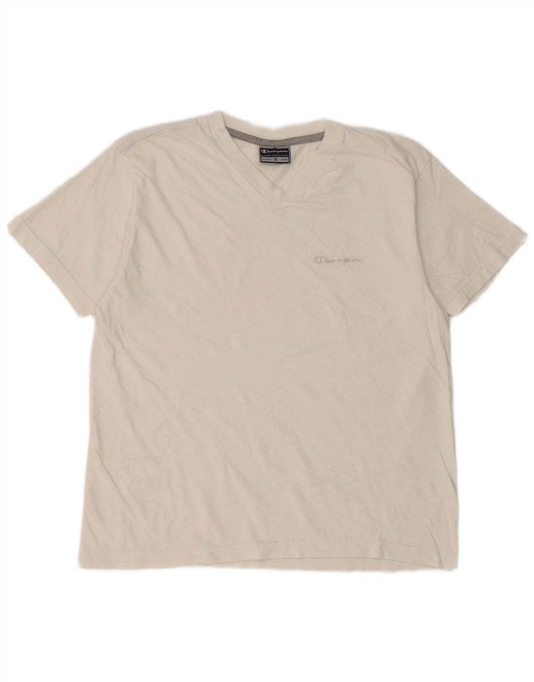Champion Mens T-Shirt Top Small White