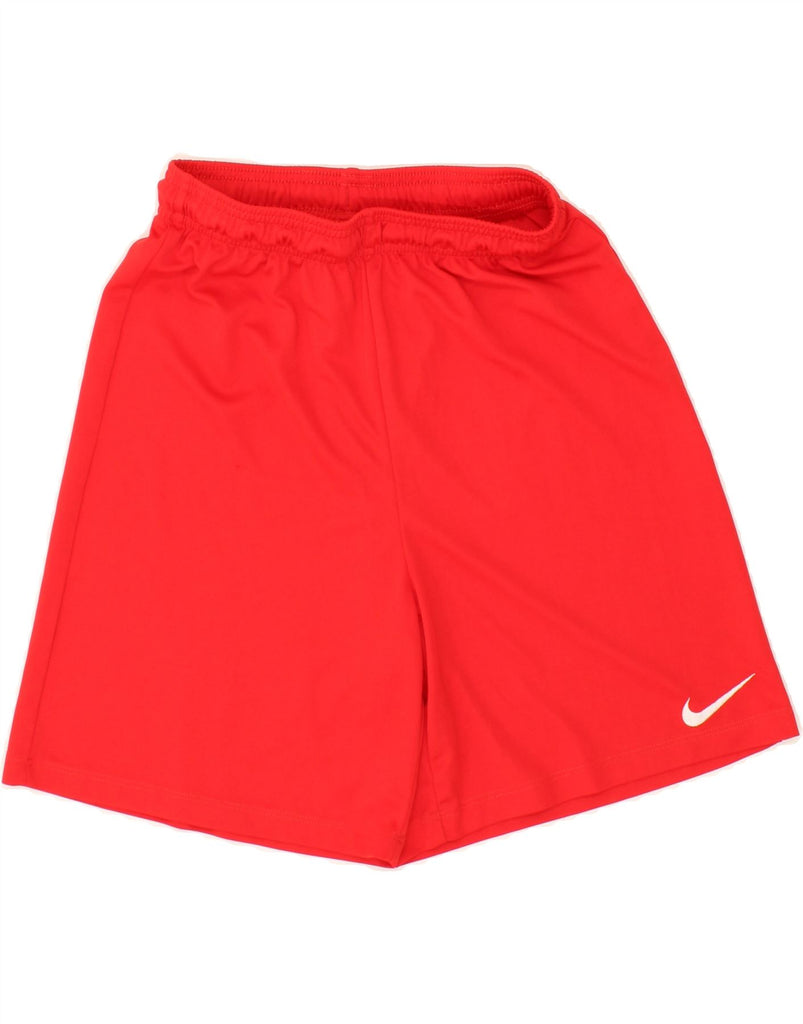 NIKE Boys Dri Fit Sport Shorts 13-14 Years XL Red Polyester | Vintage Nike | Thrift | Second-Hand Nike | Used Clothing | Messina Hembry 