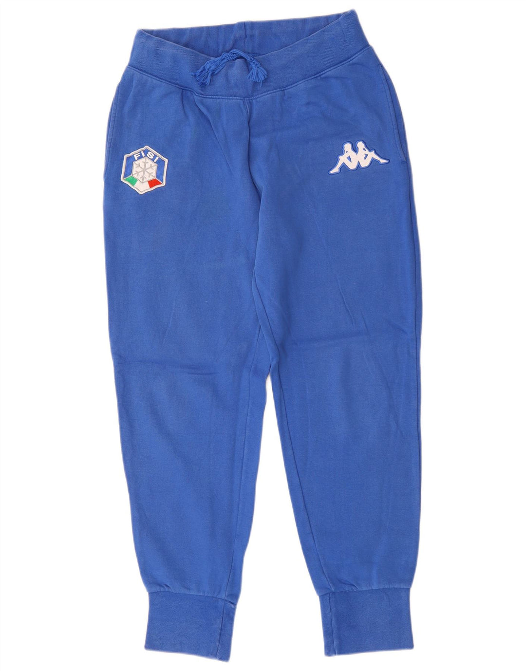 Kappa Mens Graphic Tracksuit Trousers Joggers Medium Blue