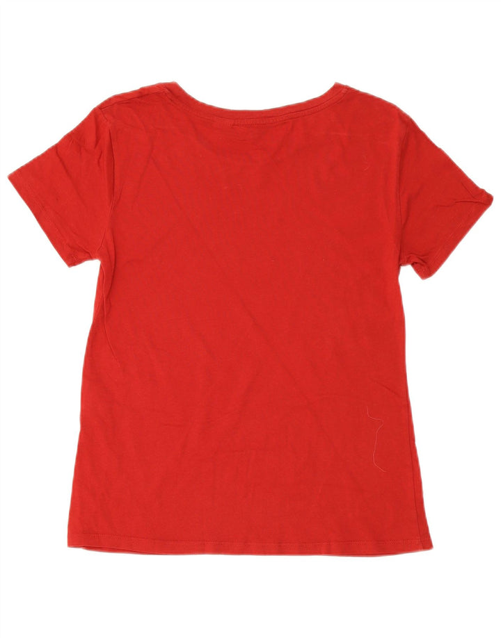 Levi's Womens Graphic T-Shirt Top UK 10 Small Red