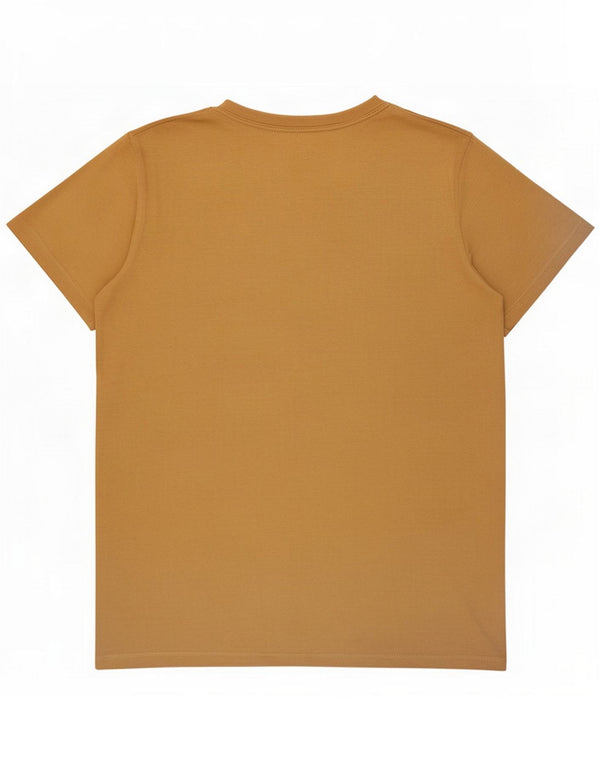 Jack & Jones Mens Graphic T-Shirt Top Large Beige Cotton