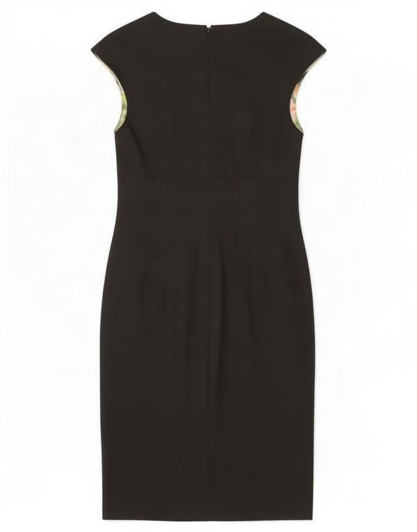 Ted Baker Womens Sheath Dress Size 2 Small Black