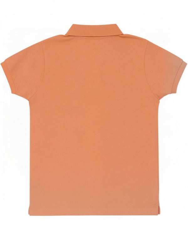 Lacoste Mens Polo Shirt Size 5 Large Orange Cotton