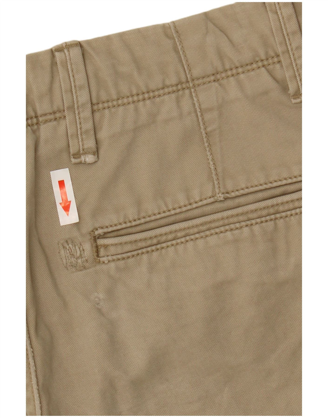 Gap Mens Chino Shorts W30 Medium Khaki Cotton