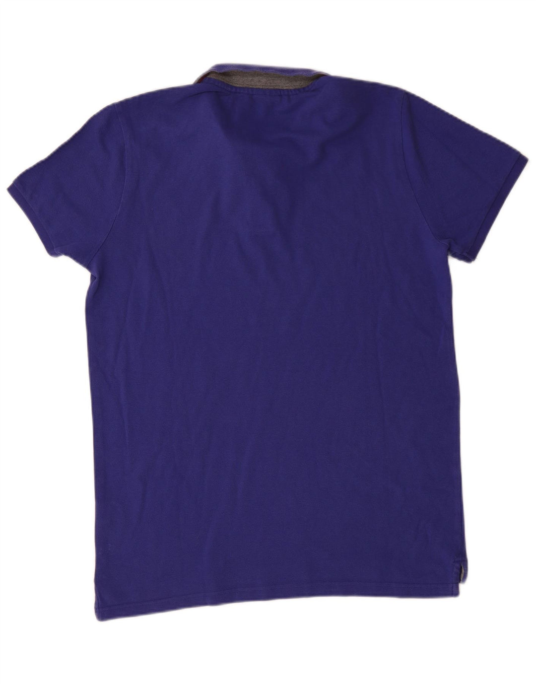 Puma Mens Polo Shirt Large Blue Cotton