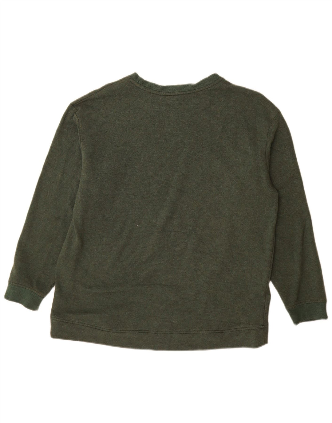 Orvis Mens Sweatshirt Jumper Medium Green Modal