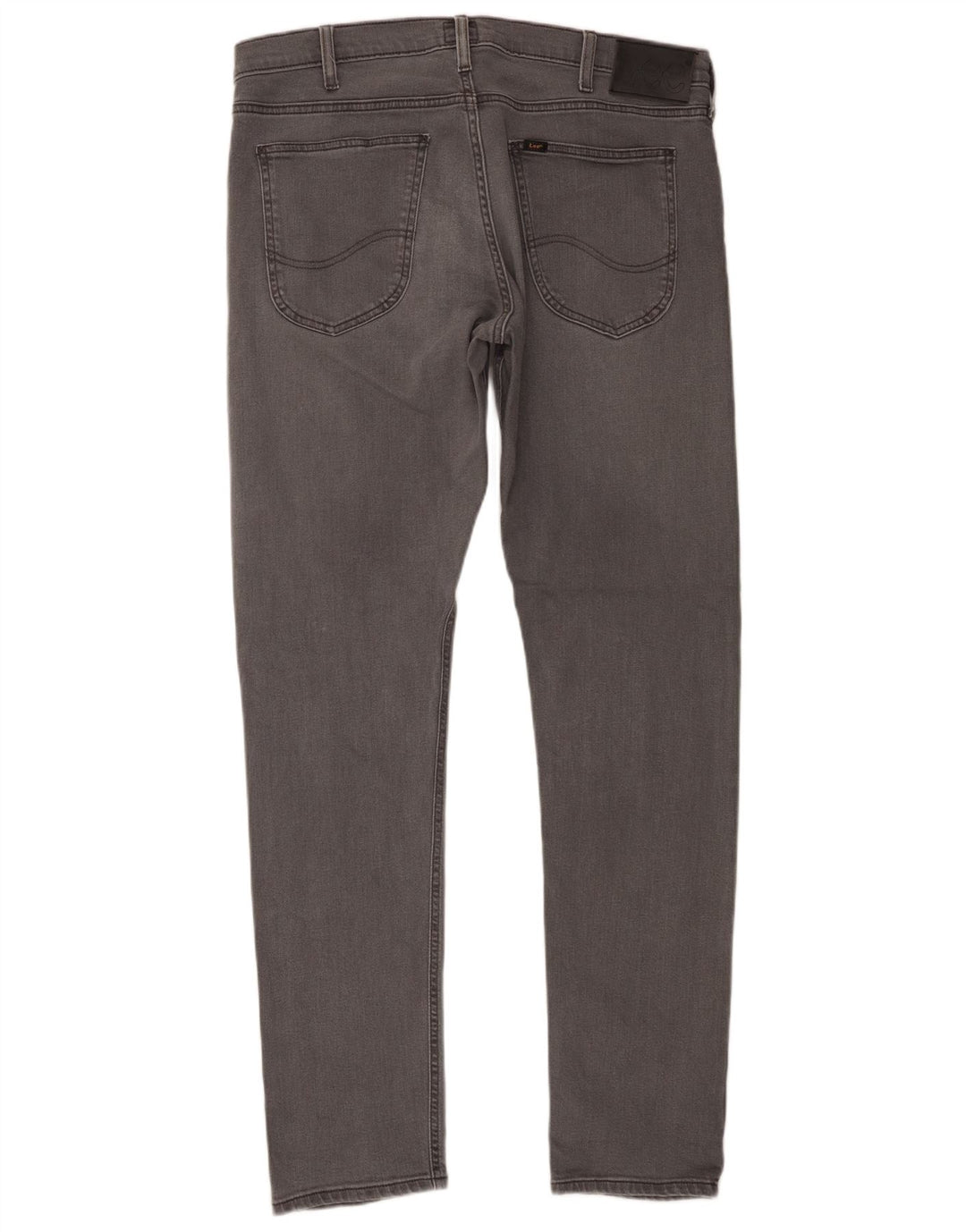 Lee Mens Luke Slim Jeans W36 L34 Grey Cotton