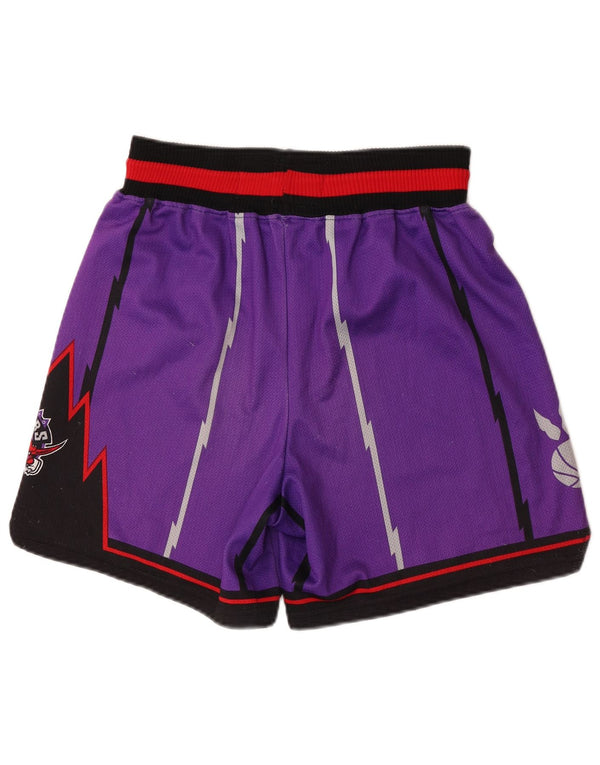 Champion Mens Mitchell&Ness NBA Los Toronto Raptors Shorts Small Purple