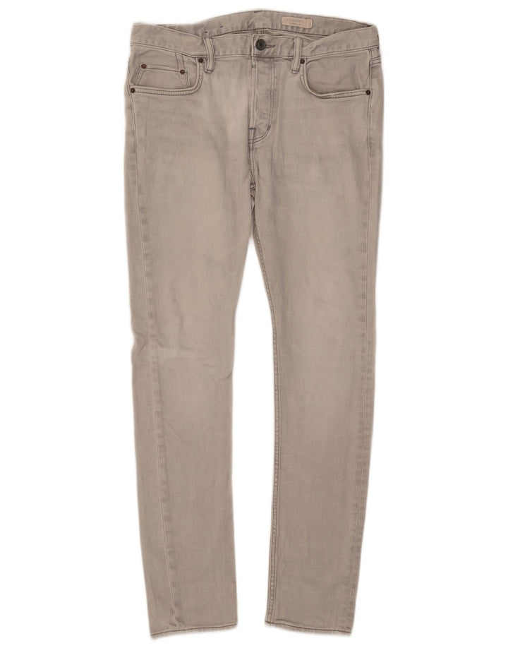 All Saints Mens Cigarette Skinny Jeans W35 L31 Grey