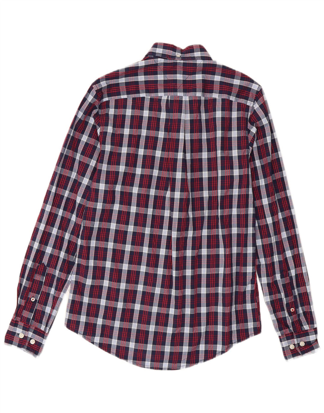 Tommy Hilfiger Mens Shirt XS Navy Blue Check