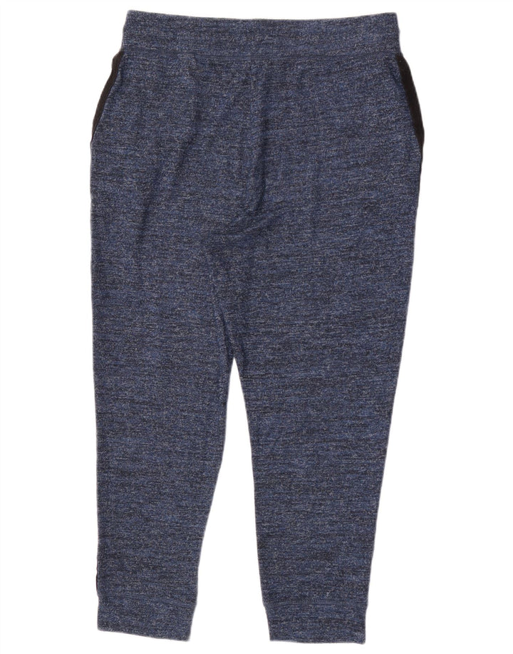Marks & Spencer Womens Tracksuit Trousers Joggers UK 12 Medium Navy Blue