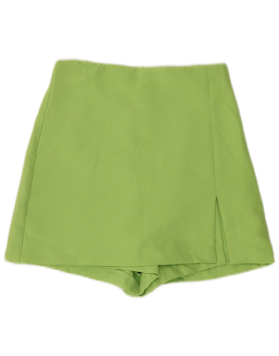 Zara Womens Skort UK 4 XS  Green Polyester