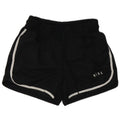 NIKE Womens Sport Shorts UK 10 Small  Black Polyester