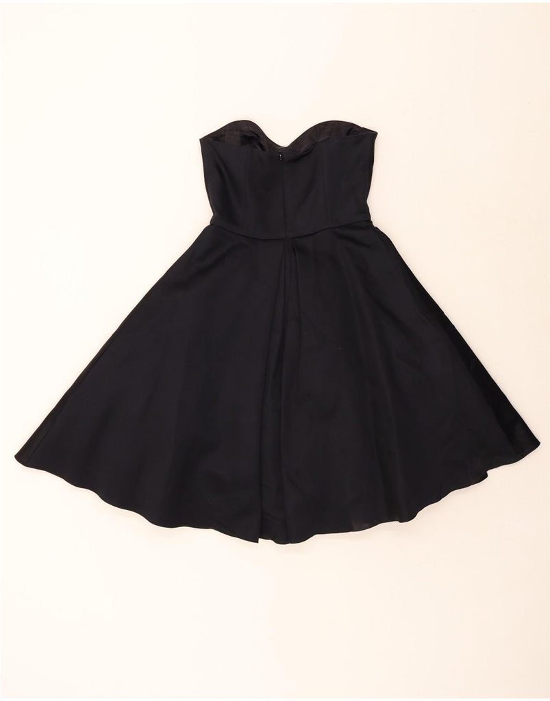 FRENCH CONNECTION Womens Strapless Dress UK 8 Small  Black Polyamide Vintage French Connection and Second-Hand French Connection from Messina Hembry 