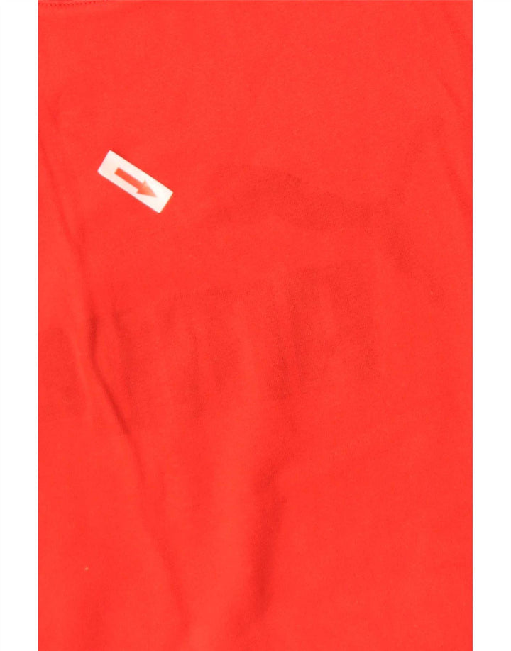 Puma Mens Graphic Vest Top Large Red