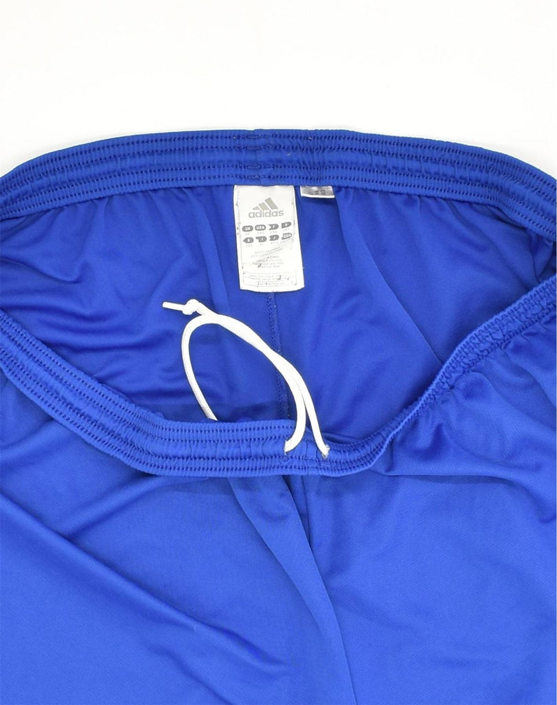 ADIDAS Mens Sport Shorts 2XL Blue Polyester | Vintage Adidas | Thrift | Second-Hand Adidas | Used Clothing | Messina Hembry 