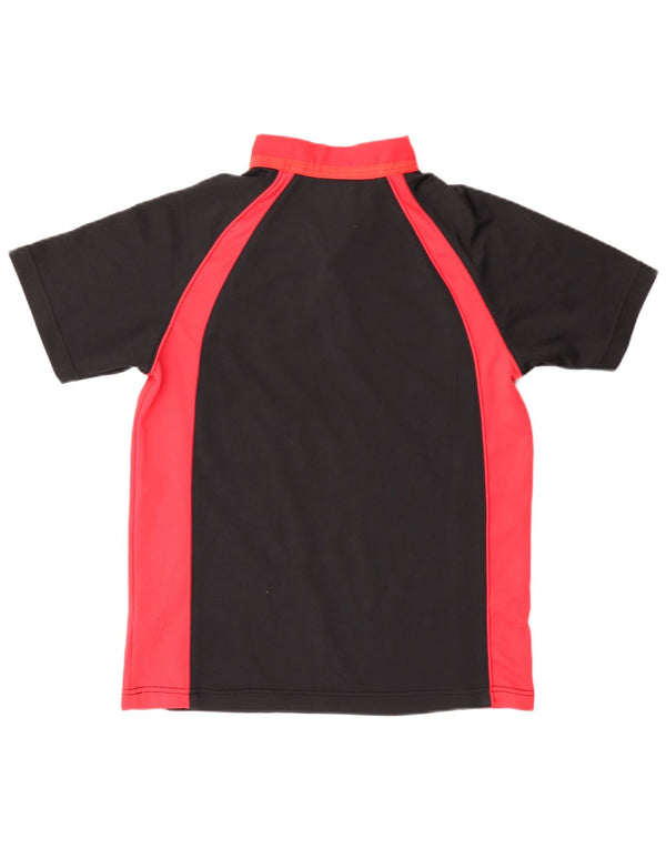 Canterbury Boys Graphic Graphic T-Shirt Top 11-12 Years Black Colourblock