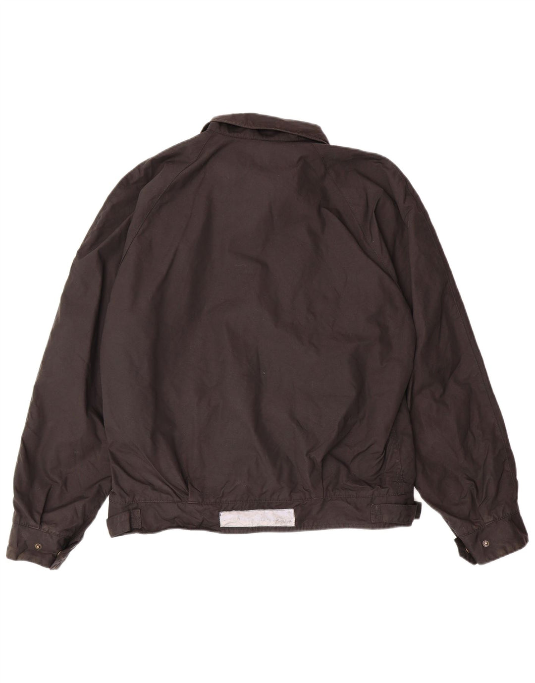 BELSTAFF Mens Bomber Jacket UK 38 Medium Black Nylon