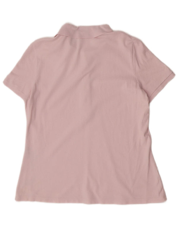 Lacoste Womens Slim Fit Polo Shirt Size 48 XL Pink