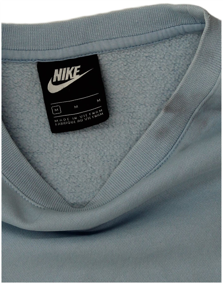 Nike Mens Sweatshirt Jumper Medium Blue Cotton