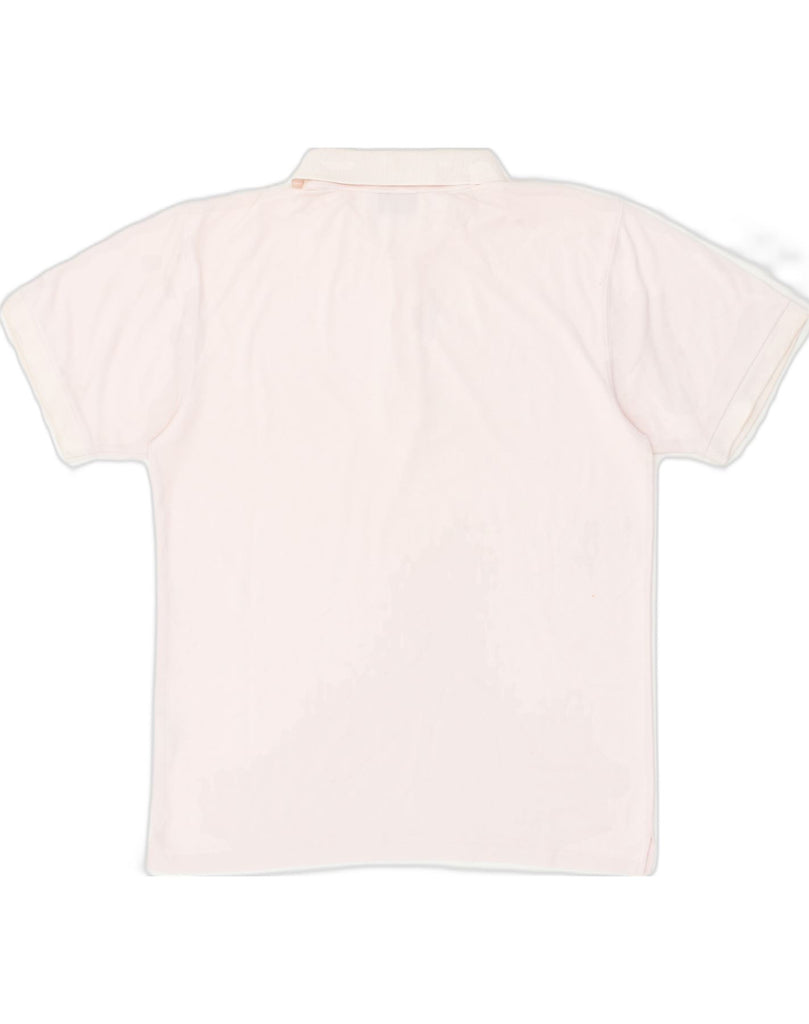 CHAMPION Mens Polo Shirt Large Pink Cotton | Vintage Champion | Thrift | Second-Hand Champion | Used Clothing | Messina Hembry 