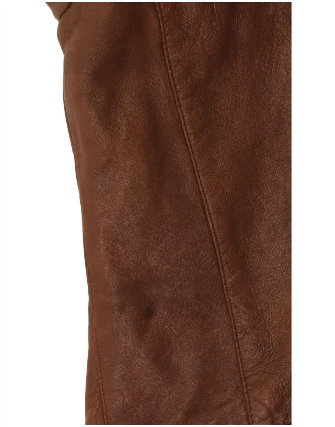 Conbipel Womens Leather Jacket IT 46 Large Brown Leather