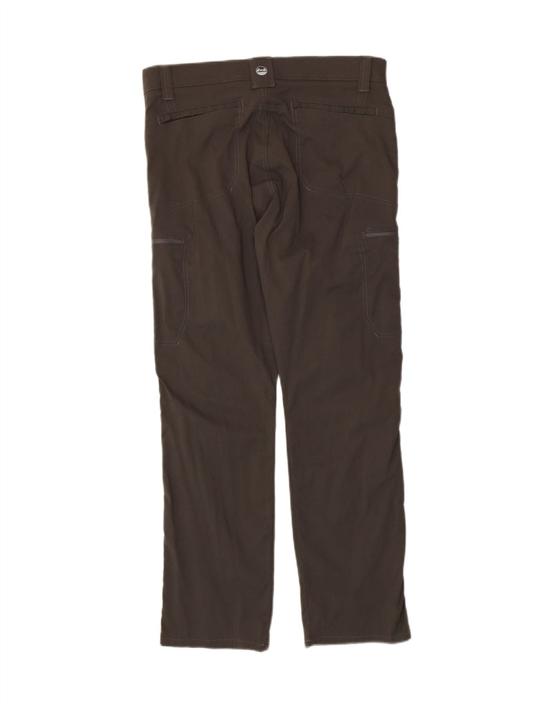 WRANGLER Mens Straight Cargo Trousers W33 L30 Grey Nylon Vintage Wrangler and Second-Hand Wrangler from Messina Hembry 