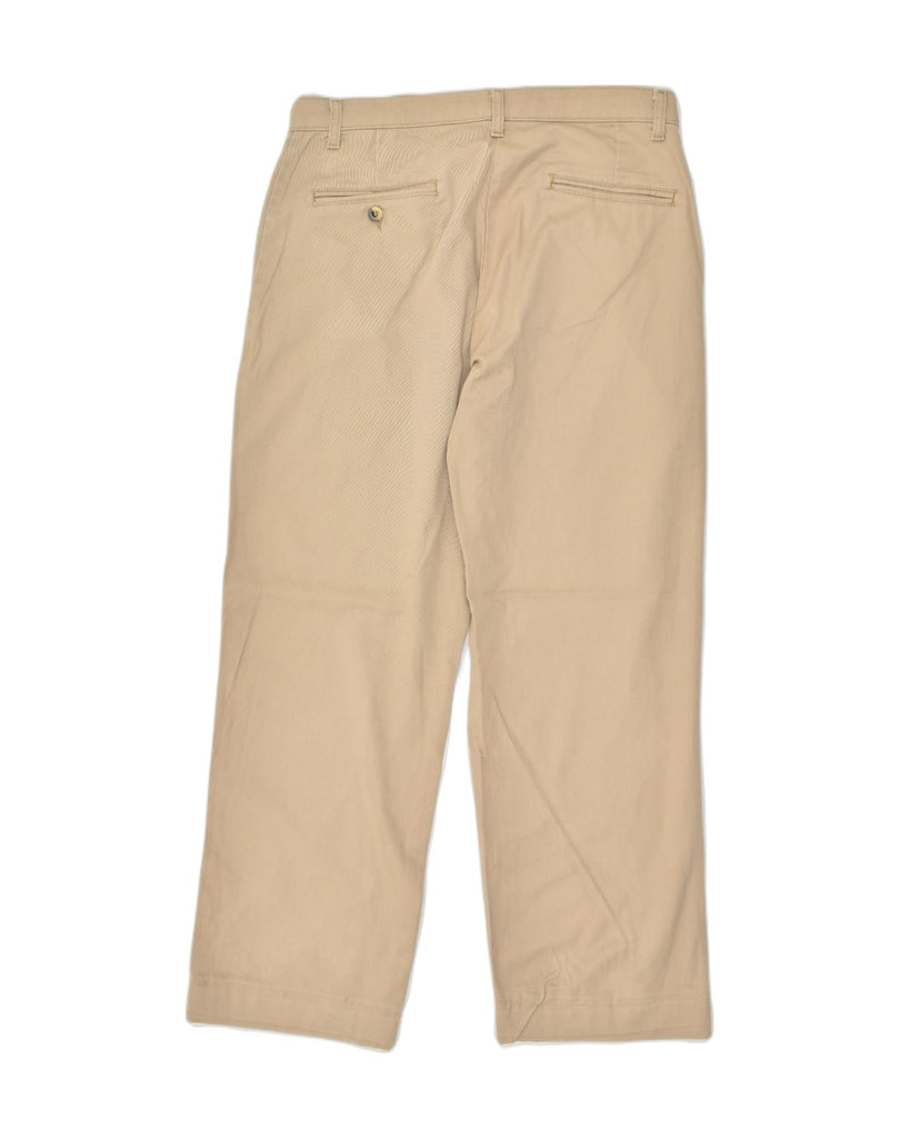 WRANGLER Mens Straight Chino Trousers W32 L28 Beige Cotton | Vintage Wrangler | Thrift | Second-Hand Wrangler | Used Clothing | Messina Hembry 