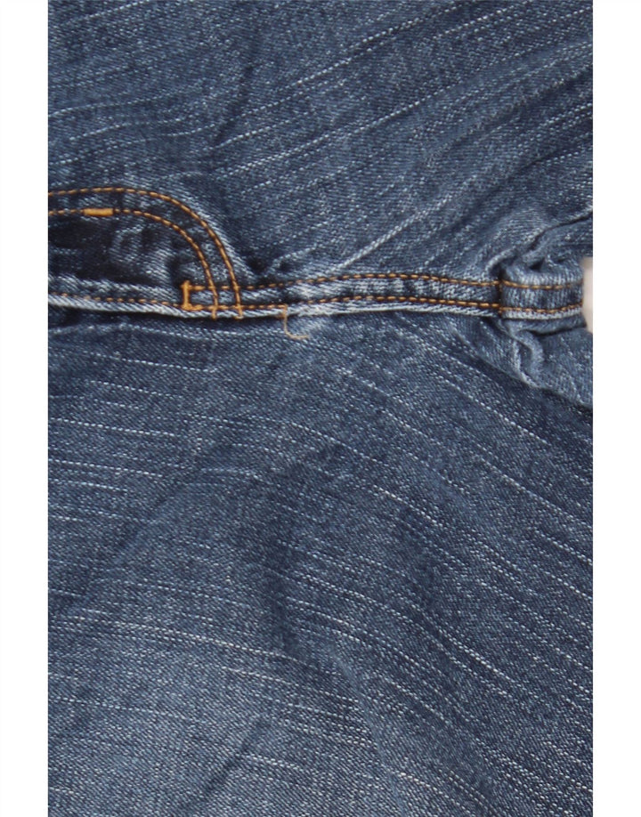 Wrangler Mens Texas Stretch Straight Jeans W36 L30 Blue Cotton