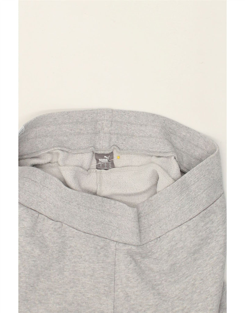 PUMA Womens Tracksuit Trousers Joggers UK 12 Medium  Grey Cotton | Vintage Puma | Thrift | Second-Hand Puma | Used Clothing | Messina Hembry 
