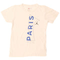 Jordan Boys Paris Graphic T-Shirt Top 10-11 Years Medium White Cotton