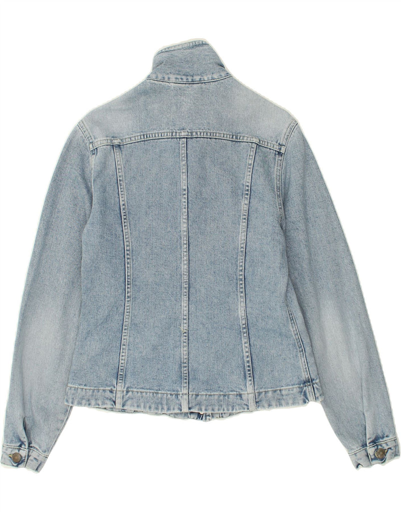 WITBOY Womens Denim Jacket UK 14 Large Blue Cotton | Vintage WITBOY | Thrift | Second-Hand WITBOY | Used Clothing | Messina Hembry 